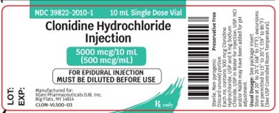 Clonidine 5000 Vial